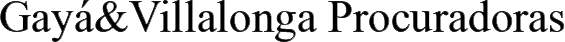 Gaya & Villalonga Procuradoras